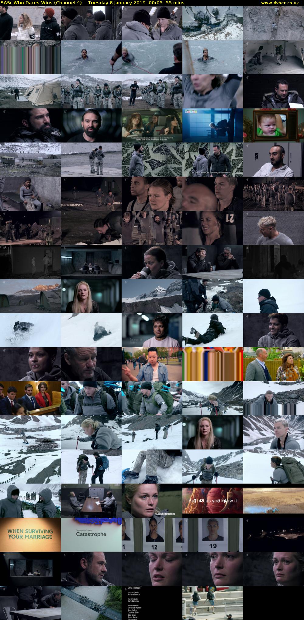 SAS: Who Dares Wins (Channel 4) Tuesday 8 January 2019 00:05 - 01:00