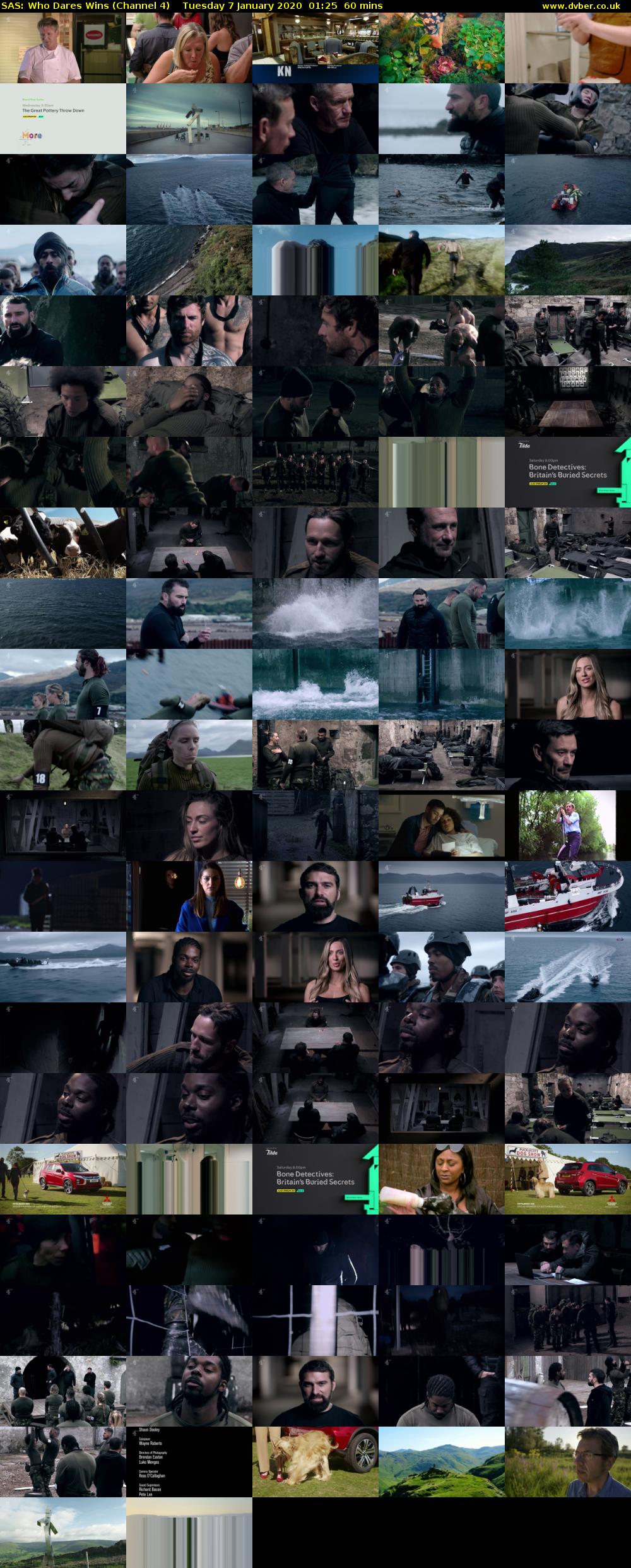 SAS: Who Dares Wins (Channel 4) Tuesday 7 January 2020 01:25 - 02:25
