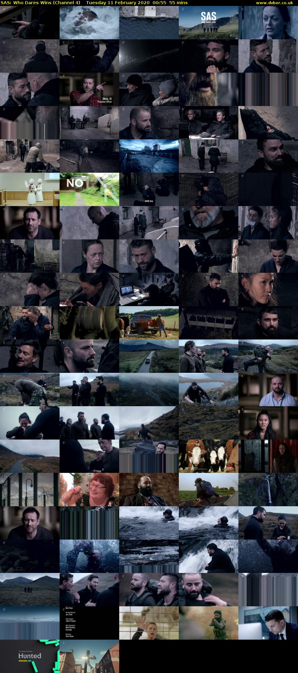 SAS: Who Dares Wins (Channel 4) Tuesday 11 February 2020 00:55 - 01:50