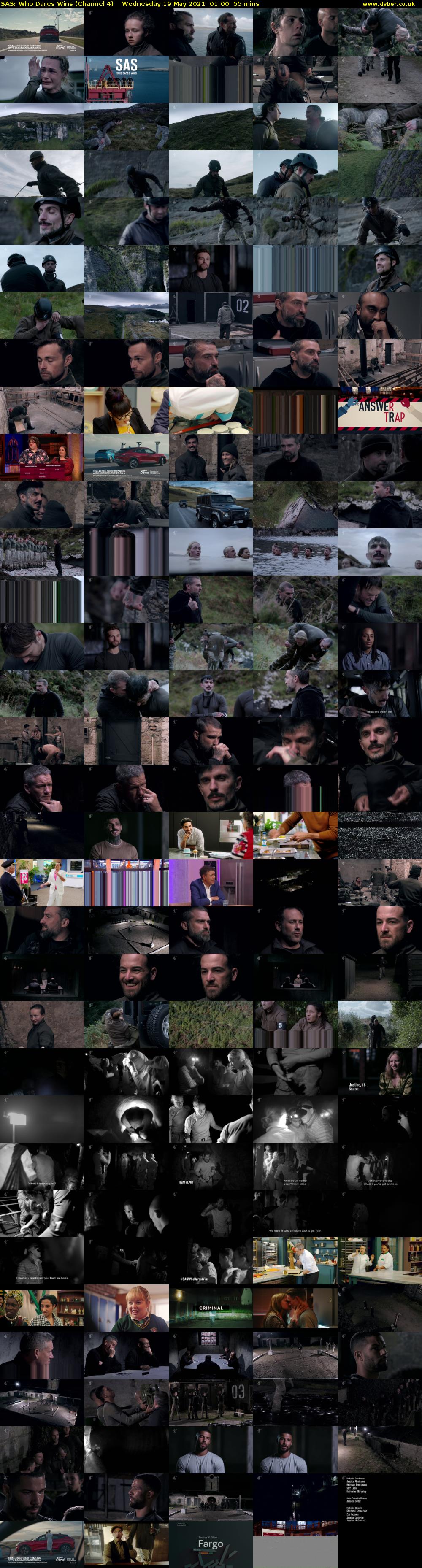 SAS: Who Dares Wins (Channel 4) Wednesday 19 May 2021 01:00 - 01:55