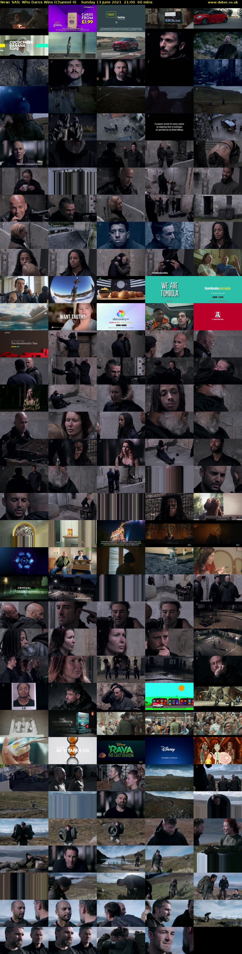 SAS: Who Dares Wins (Channel 4) Sunday 13 June 2021 21:00 - 22:00