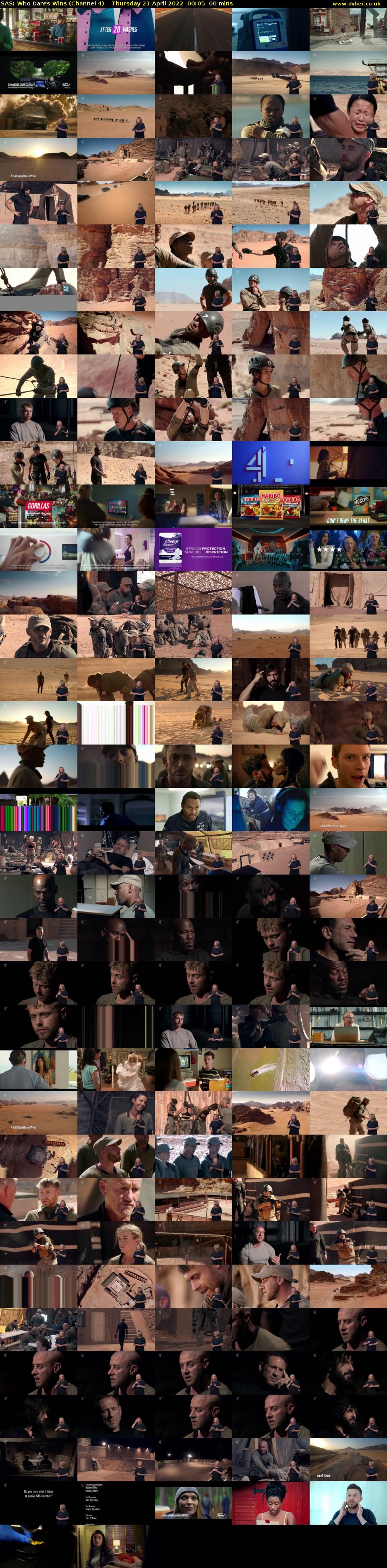 SAS: Who Dares Wins (Channel 4) Thursday 21 April 2022 00:05 - 01:05