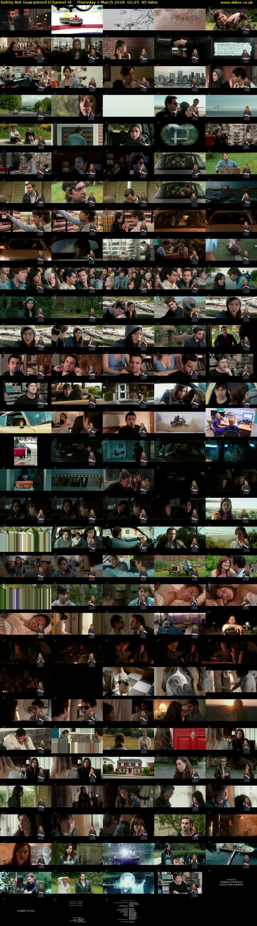 Safety Not Guaranteed (Channel 4) Thursday 1 March 2018 01:25 - 02:50