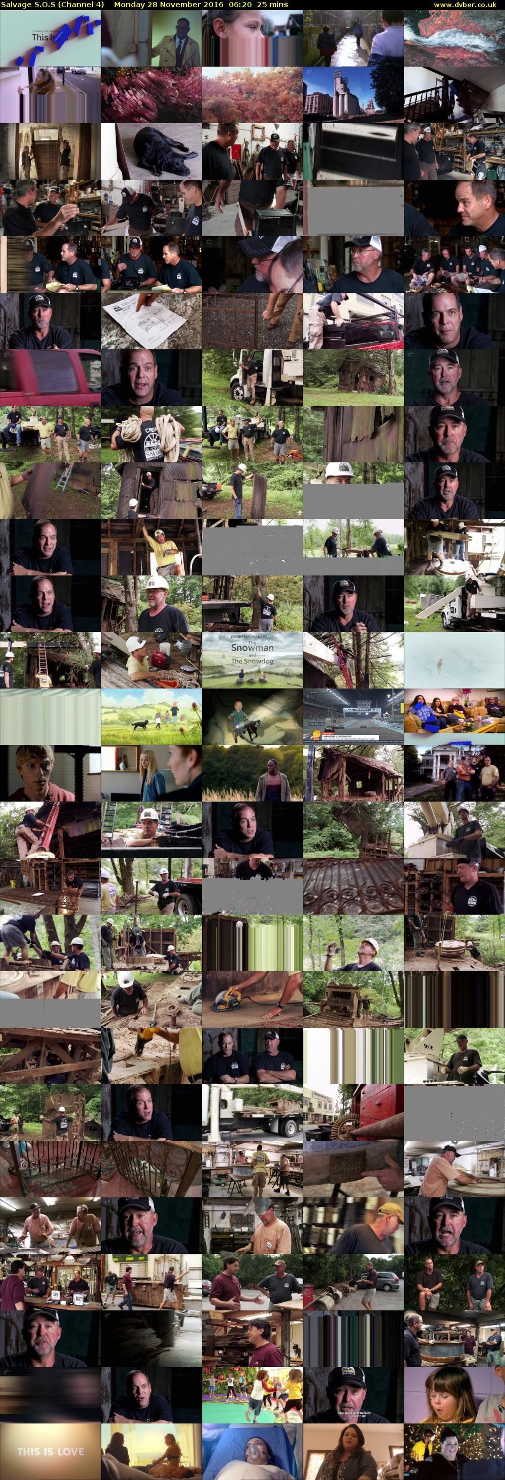 Salvage S.O.S (Channel 4) Monday 28 November 2016 06:20 - 06:45