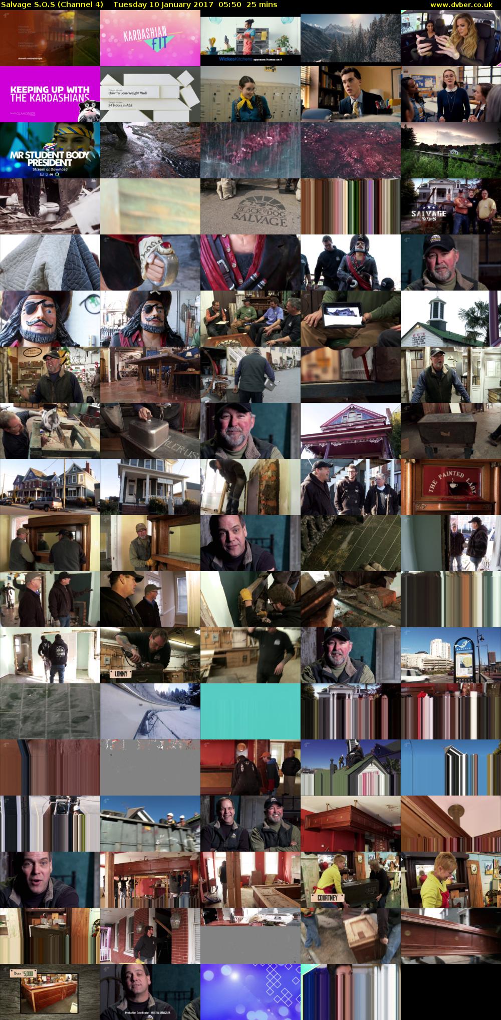 Salvage S.O.S (Channel 4) Tuesday 10 January 2017 05:50 - 06:15