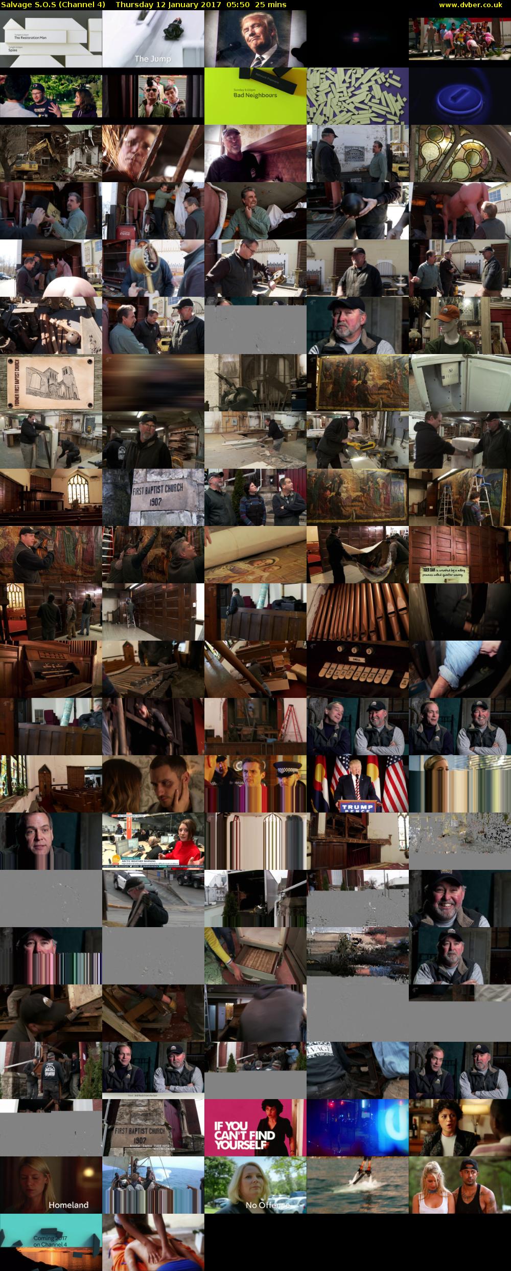 Salvage S.O.S (Channel 4) Thursday 12 January 2017 05:50 - 06:15