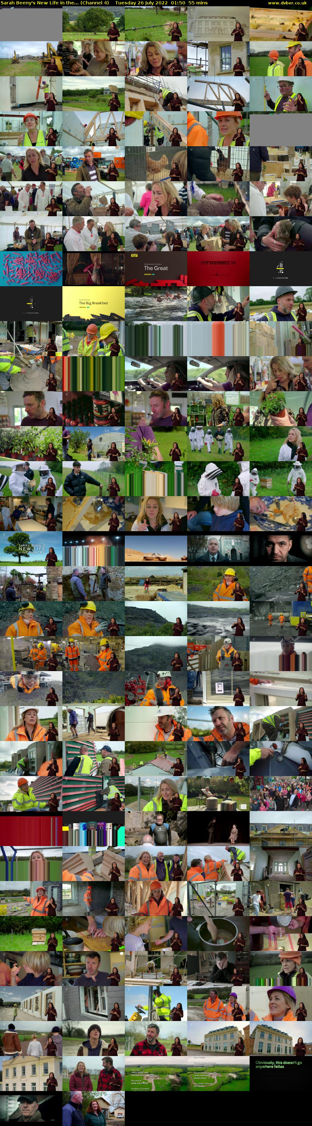 Sarah Beeny's New Life in the... (Channel 4) Tuesday 26 July 2022 01:50 - 02:45