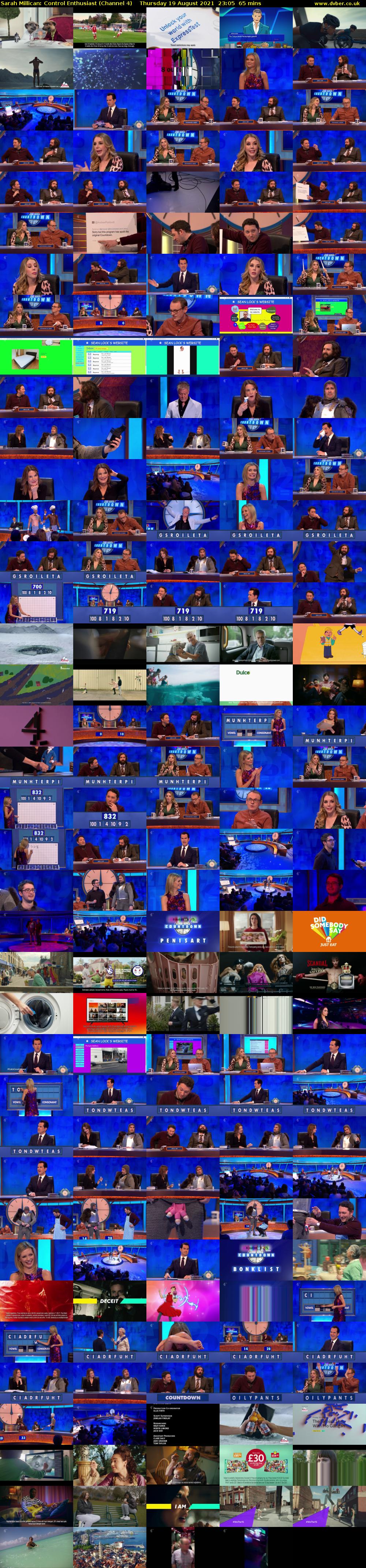 Sarah Millican: Control Enthusiast (Channel 4) Thursday 19 August 2021 23:05 - 00:10