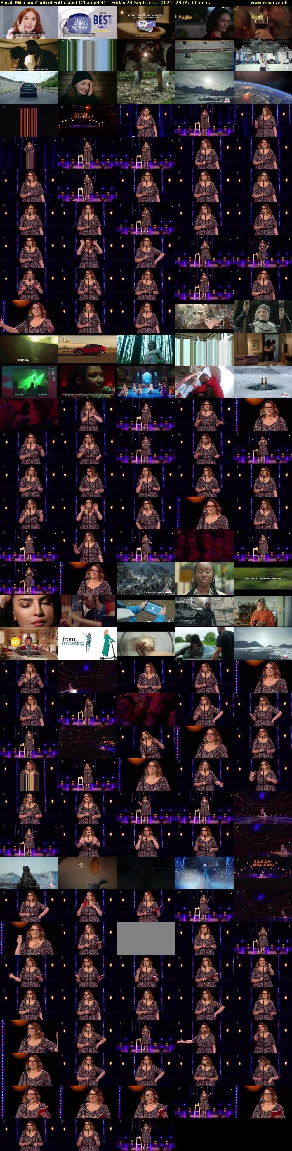 Sarah Millican: Control Enthusiast (Channel 4) Friday 24 September 2021 23:05 - 00:05