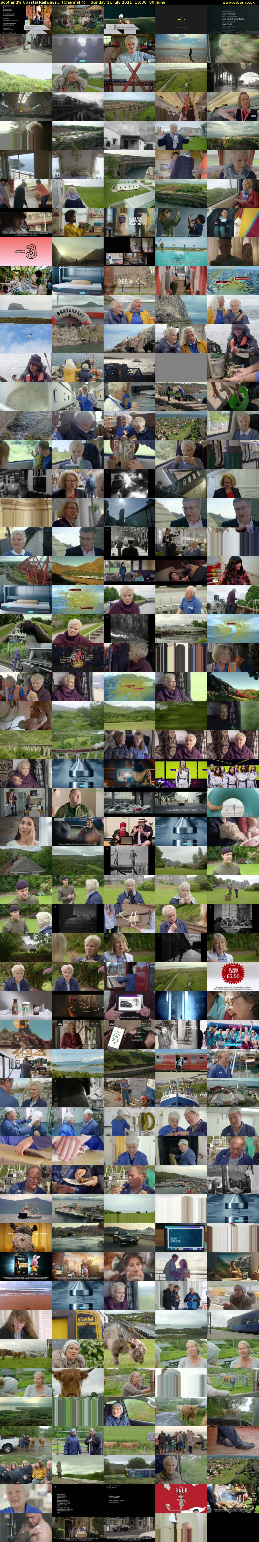 Scotland's Coastal Railways... (Channel 4) Sunday 11 July 2021 19:30 - 21:00