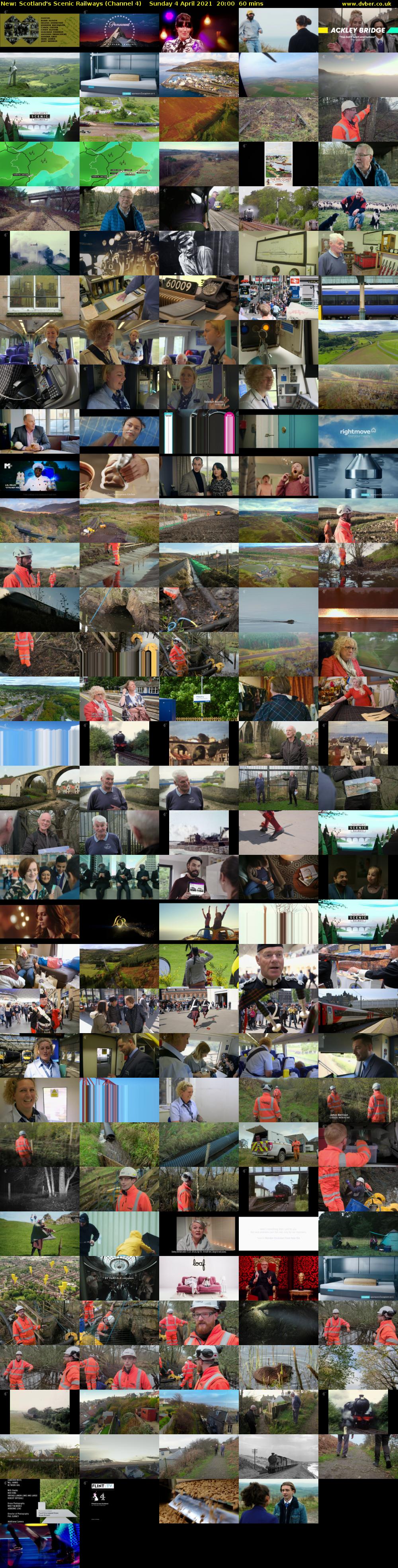 Scotland's Scenic Railways (Channel 4) Sunday 4 April 2021 20:00 - 21:00