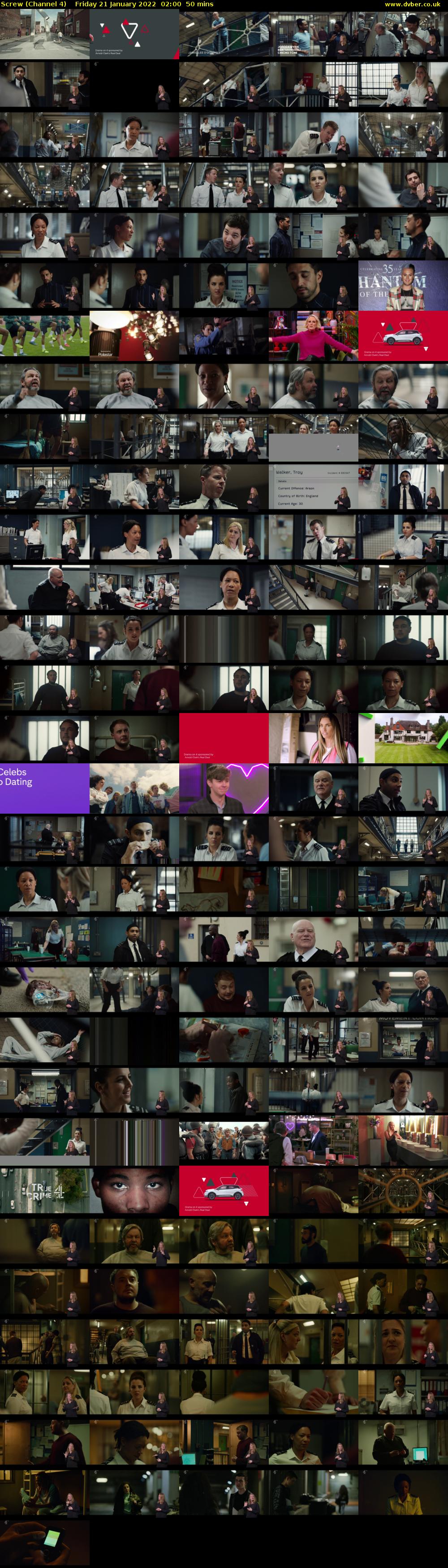 Screw (Channel 4) Friday 21 January 2022 02:00 - 02:50