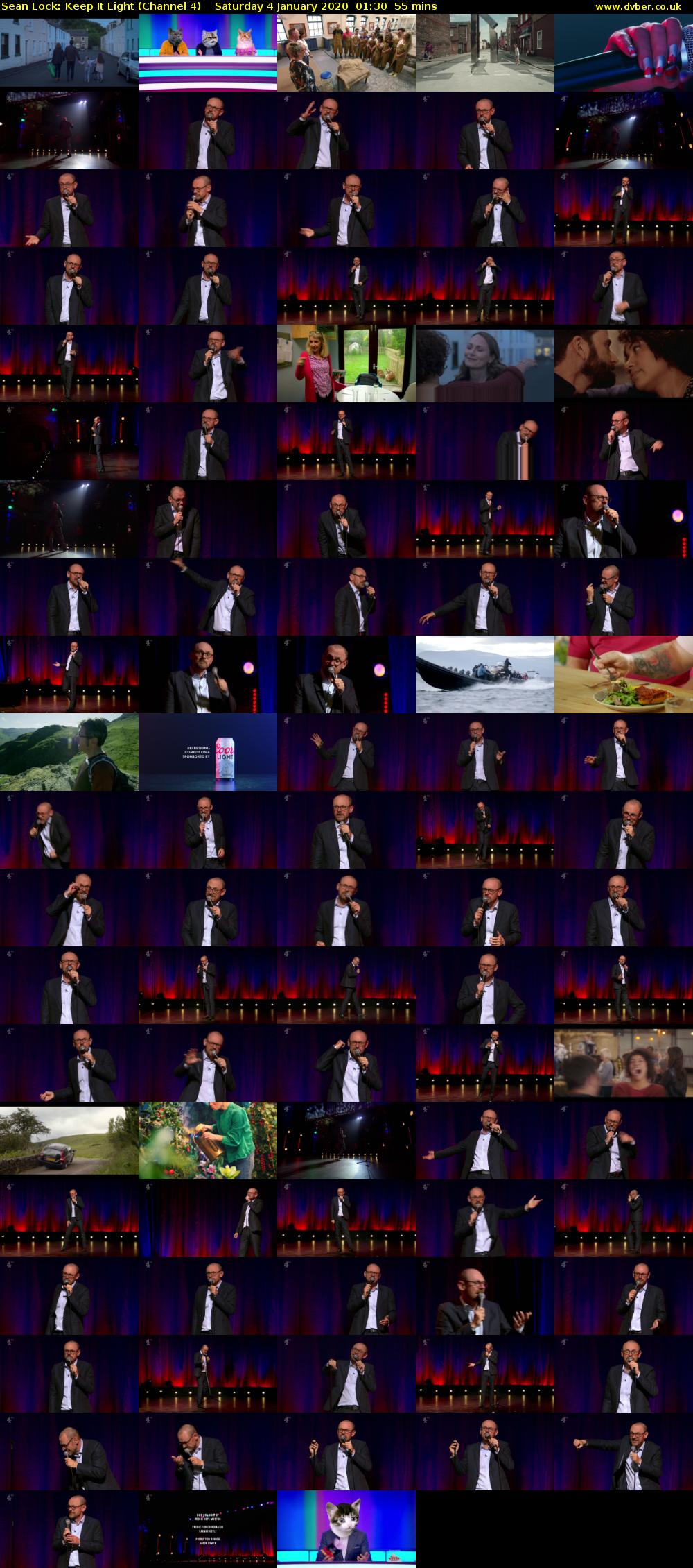 Sean Lock: Keep It Light (Channel 4) Saturday 4 January 2020 01:30 - 02:25