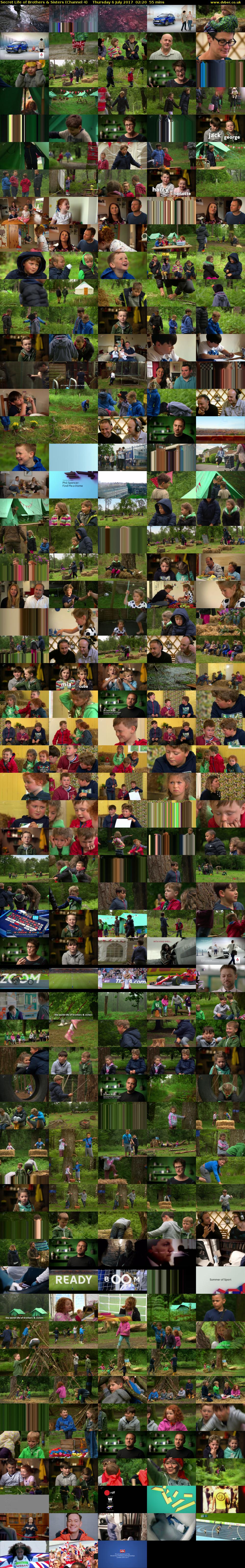 Secret Life of Brothers & Sisters (Channel 4) Thursday 6 July 2017 02:20 - 03:15