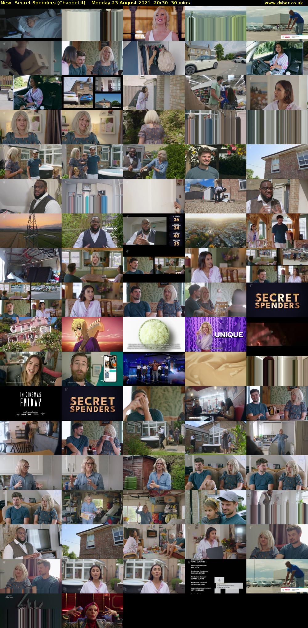 Secret Spenders (Channel 4) Monday 23 August 2021 20:30 - 21:00