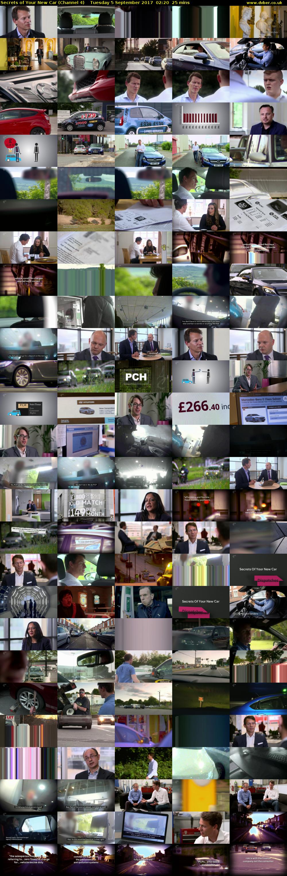 Secrets of Your New Car (Channel 4) Tuesday 5 September 2017 02:20 - 02:45