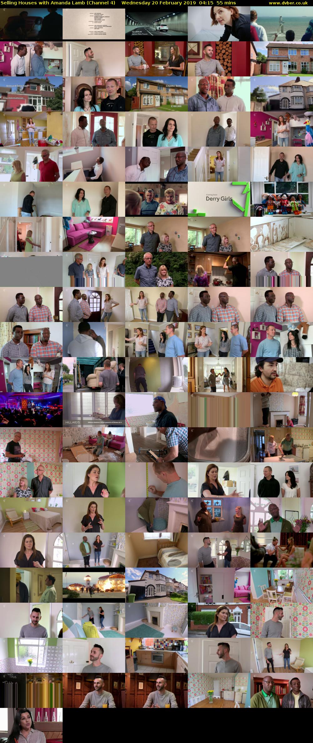 Selling Houses with Amanda Lamb (Channel 4) Wednesday 20 February 2019 04:15 - 05:10