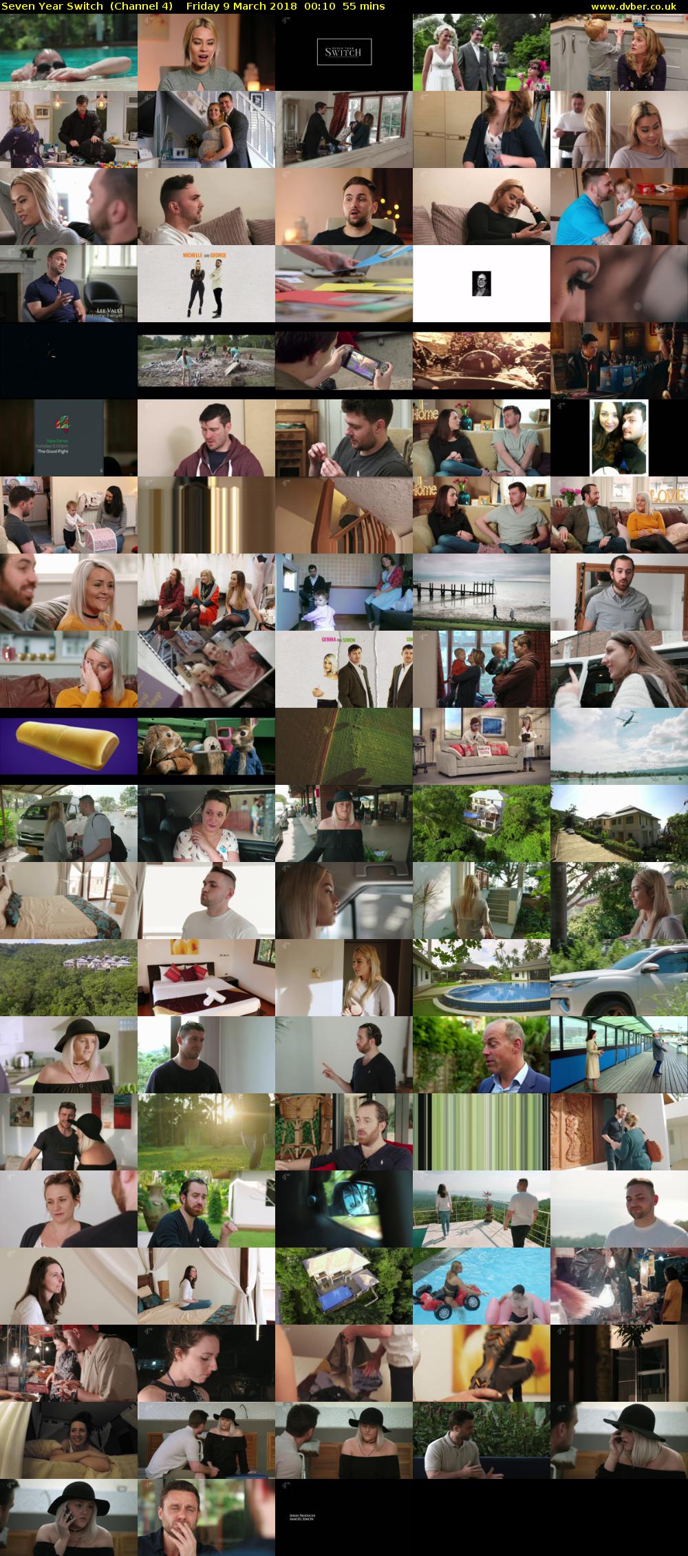 Seven Year Switch  (Channel 4) Friday 9 March 2018 00:10 - 01:05
