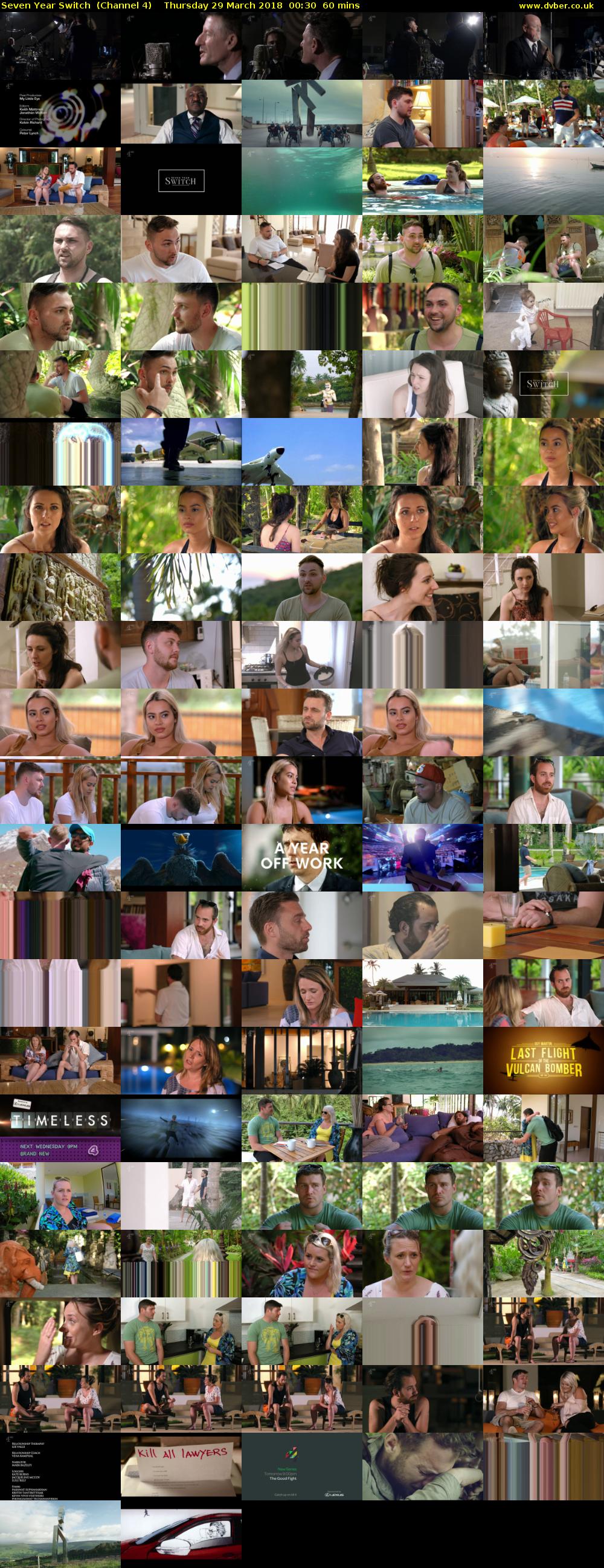 Seven Year Switch  (Channel 4) Thursday 29 March 2018 00:30 - 01:30