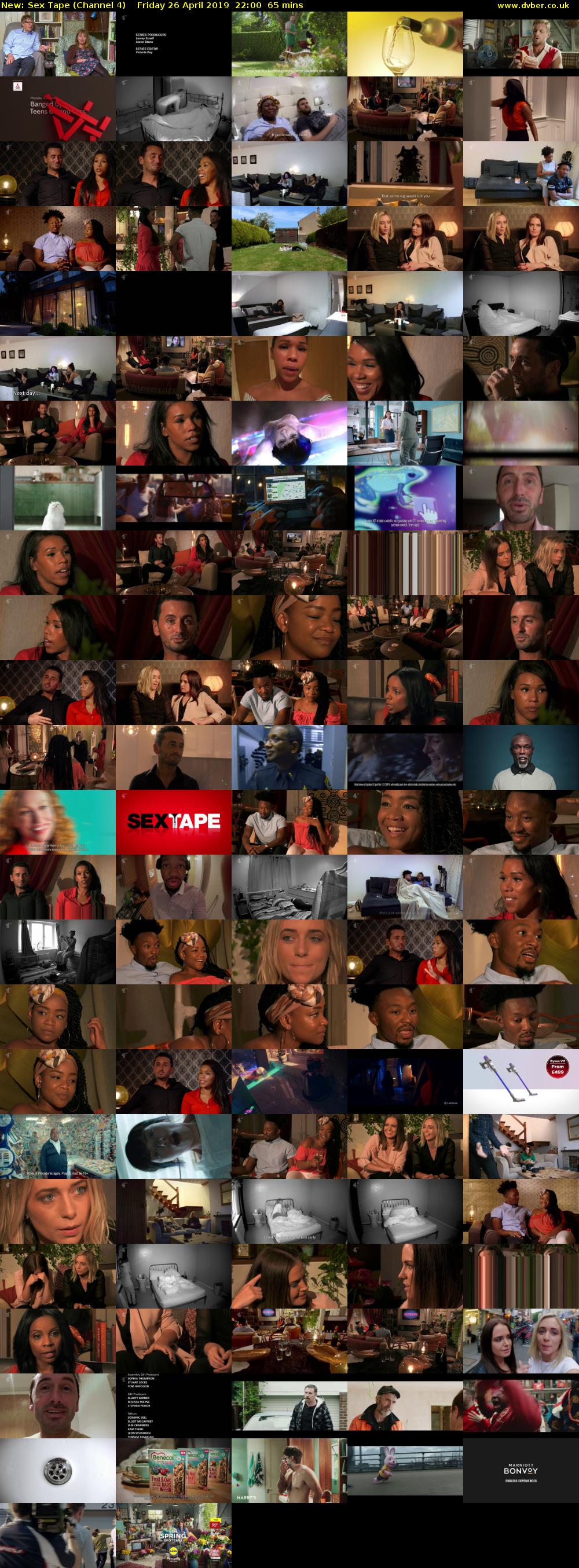 Sex Tape (Channel 4) Friday 26 April 2019 22:00 - 23:05