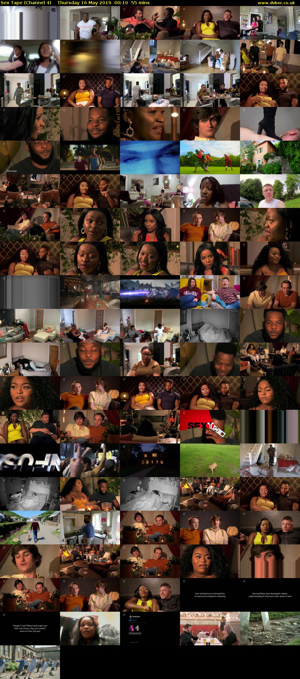 Sex Tape (Channel 4) Thursday 16 May 2019 00:10 - 01:05