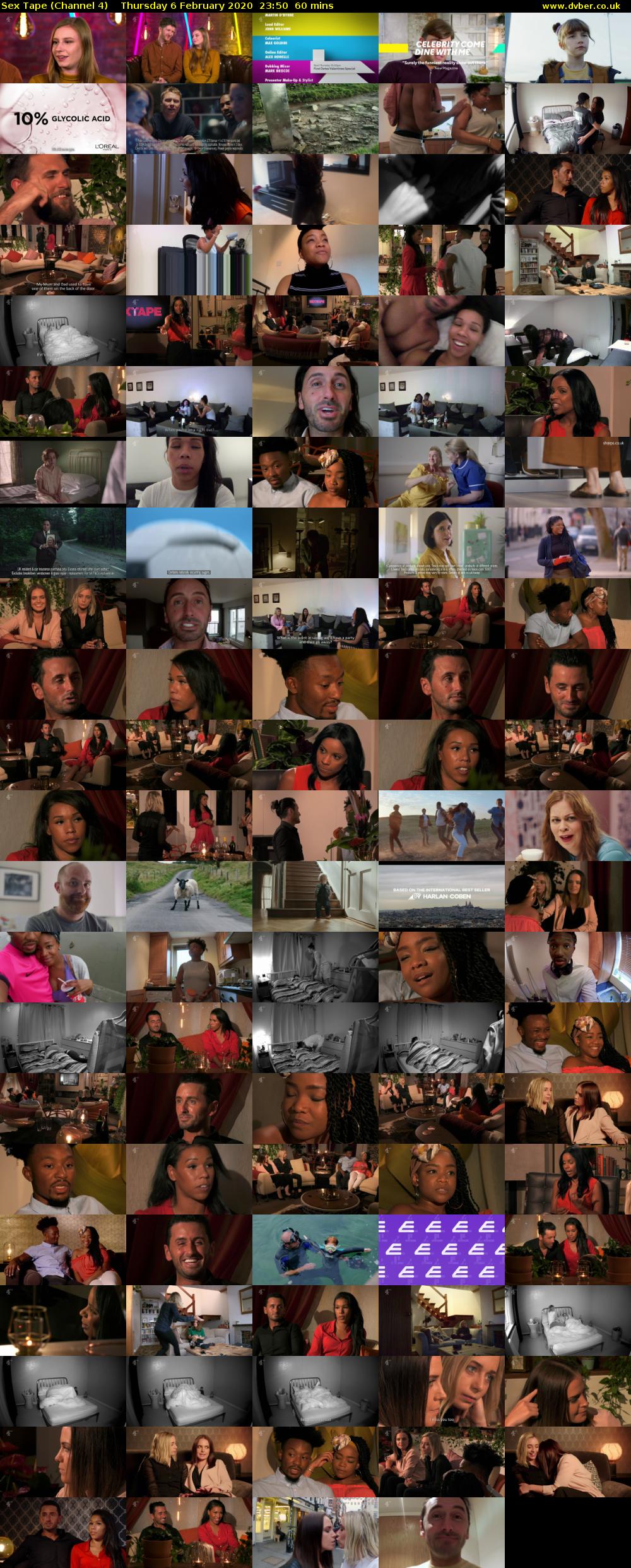 Sex Tape (Channel 4) Thursday 6 February 2020 23:50 - 00:50