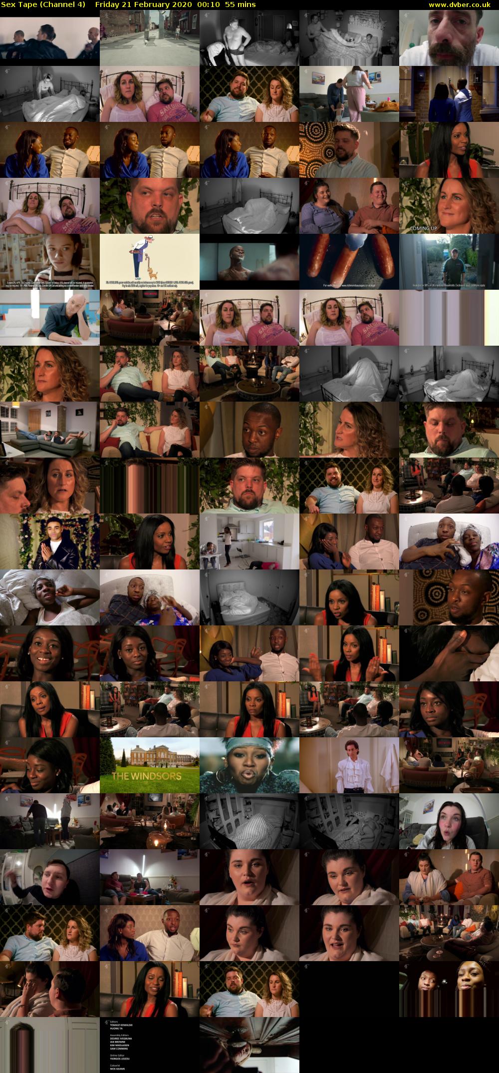 Sex Tape (Channel 4) Friday 21 February 2020 00:10 - 01:05