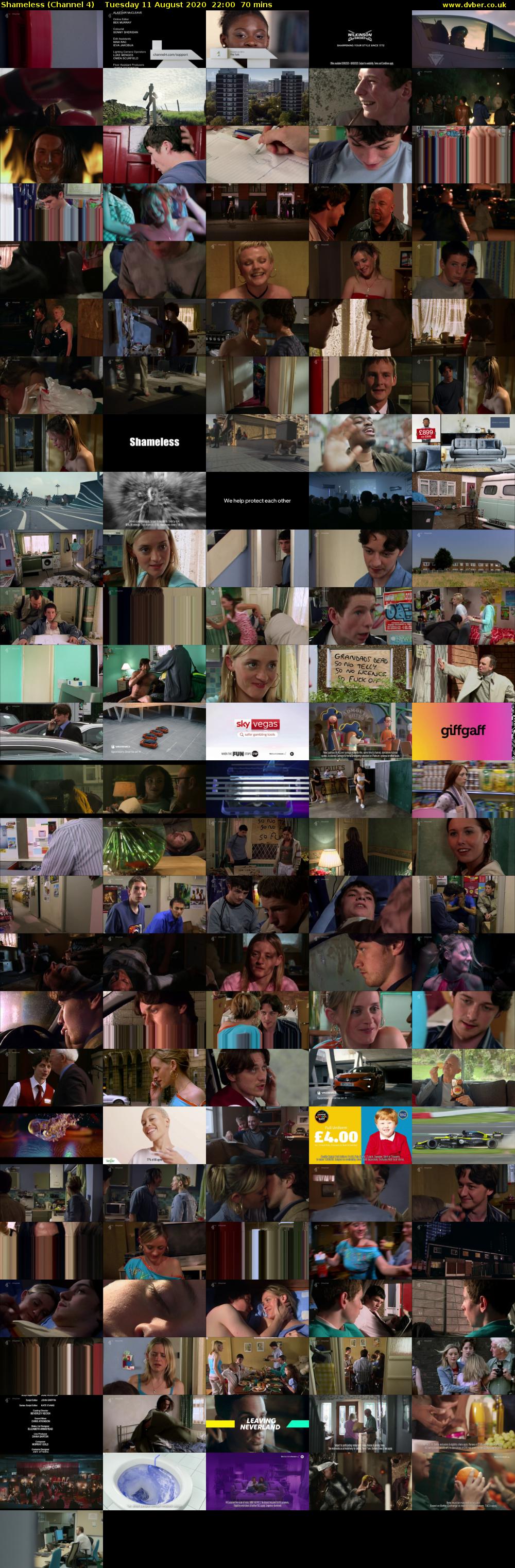 Shameless (Channel 4) Tuesday 11 August 2020 22:00 - 23:10