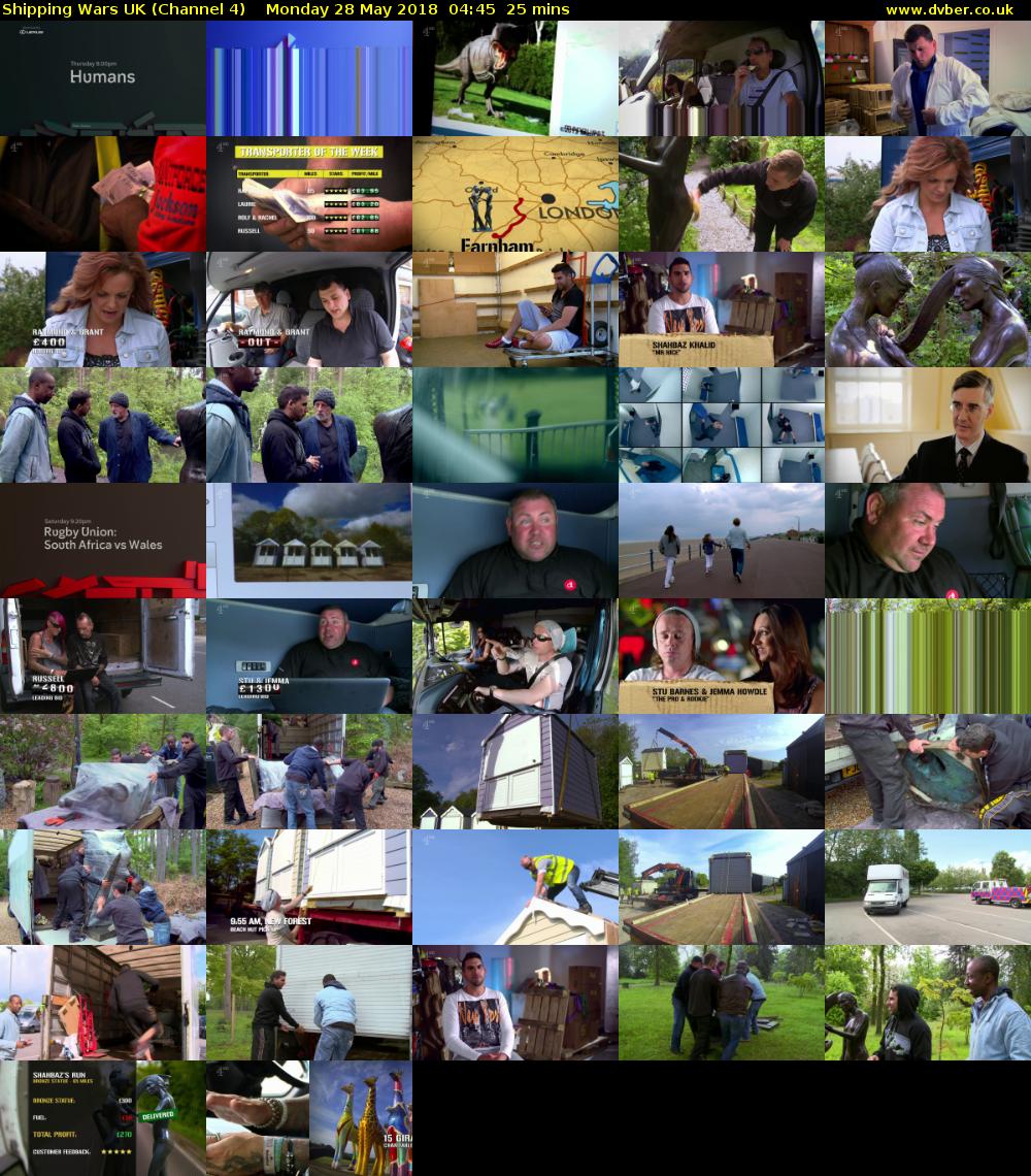 Shipping Wars UK (Channel 4) Monday 28 May 2018 04:45 - 05:10