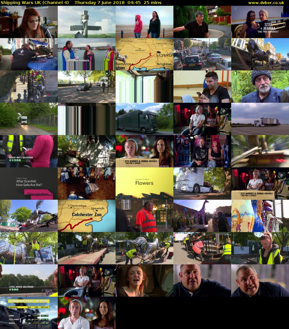 Shipping Wars UK (Channel 4) Thursday 7 June 2018 04:45 - 05:10