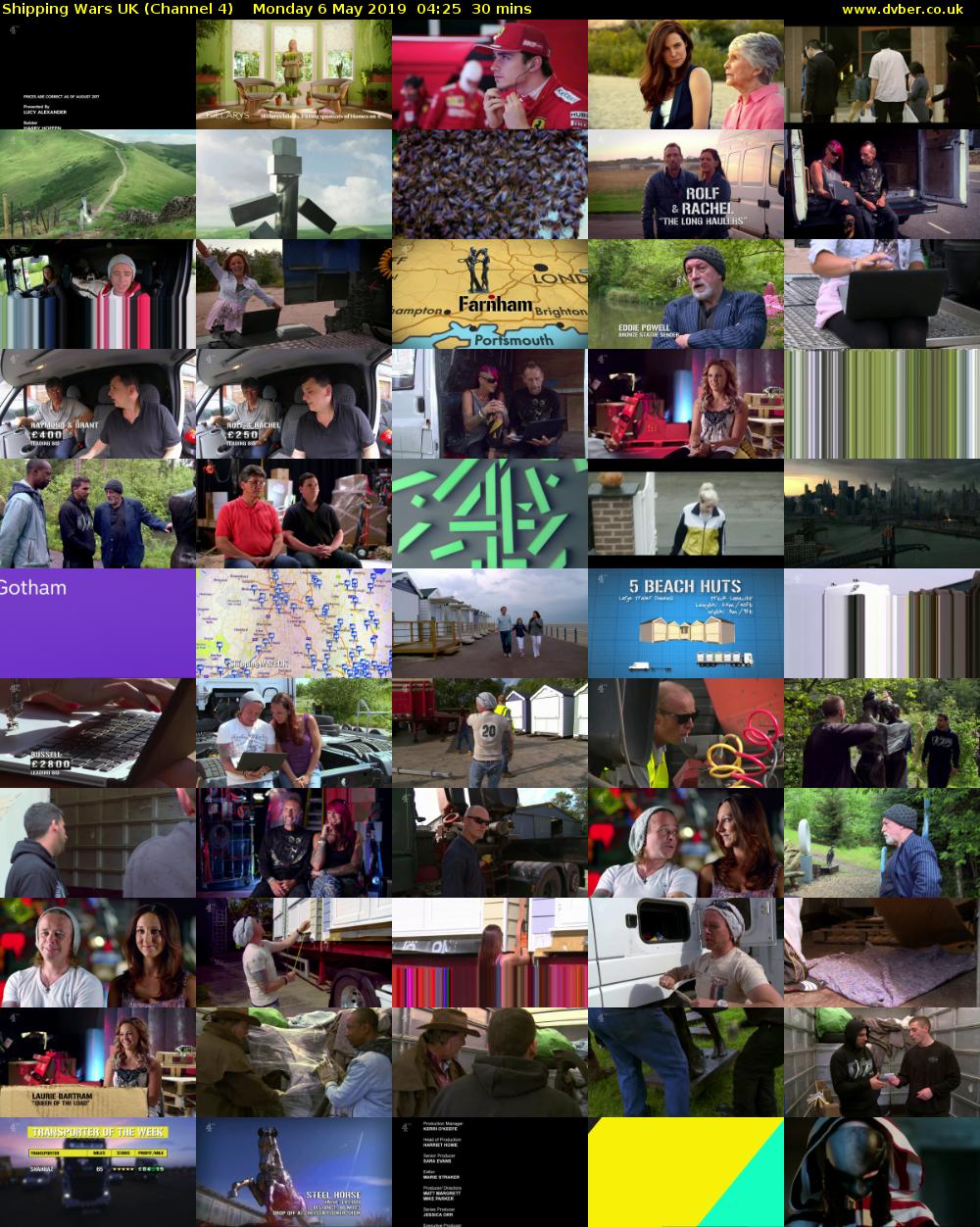 Shipping Wars UK (Channel 4) Monday 6 May 2019 04:25 - 04:55