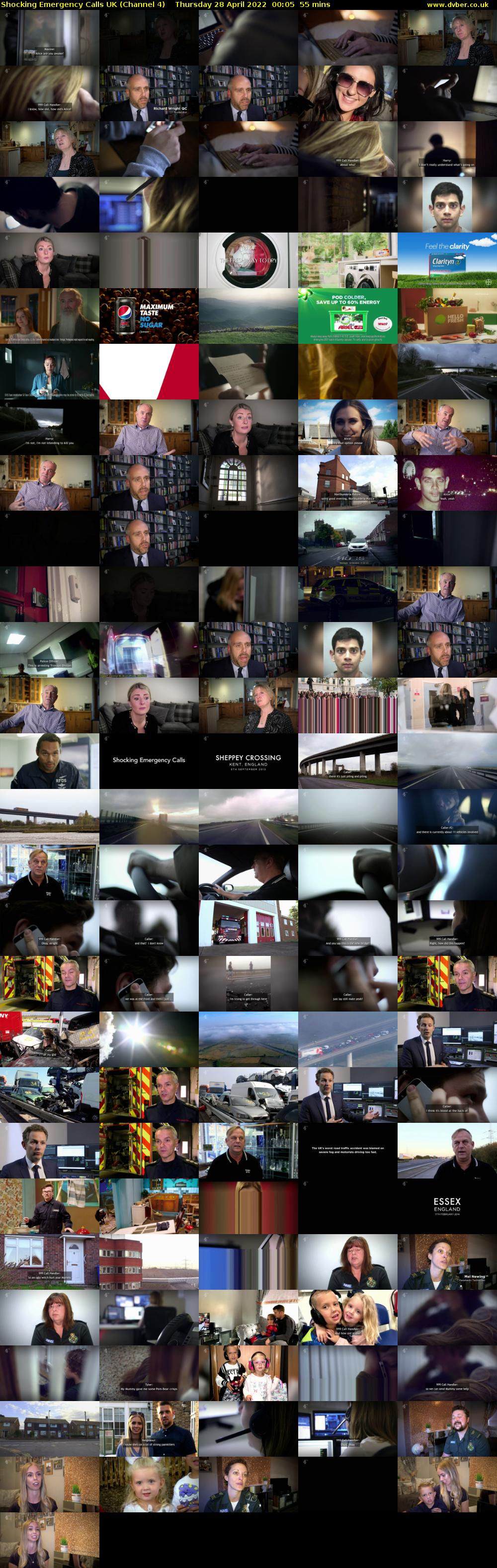 Shocking Emergency Calls UK (Channel 4) Thursday 28 April 2022 00:05 - 01:00