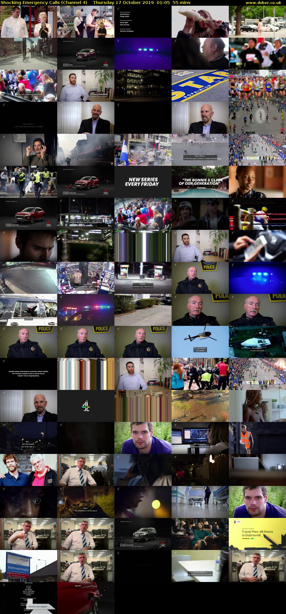 Shocking Emergency Calls (Channel 4) Thursday 17 October 2019 01:05 - 02:00