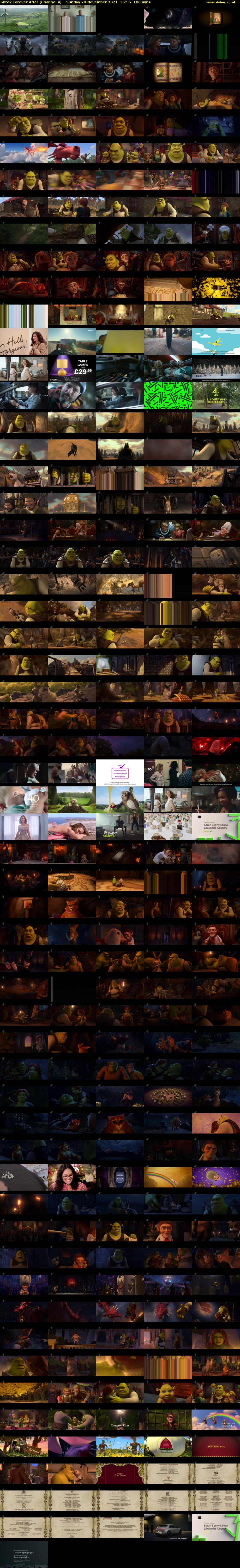 Shrek Forever After (Channel 4) Sunday 28 November 2021 16:55 - 18:35