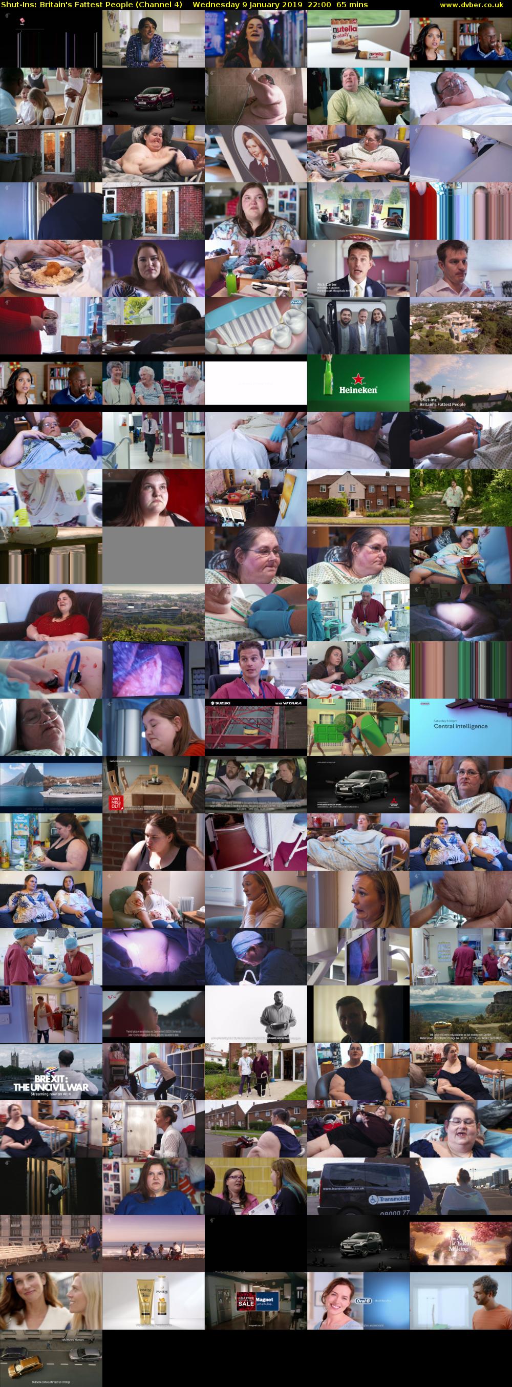 Shut-Ins: Britain's Fattest People (Channel 4) Wednesday 9 January 2019 22:00 - 23:05