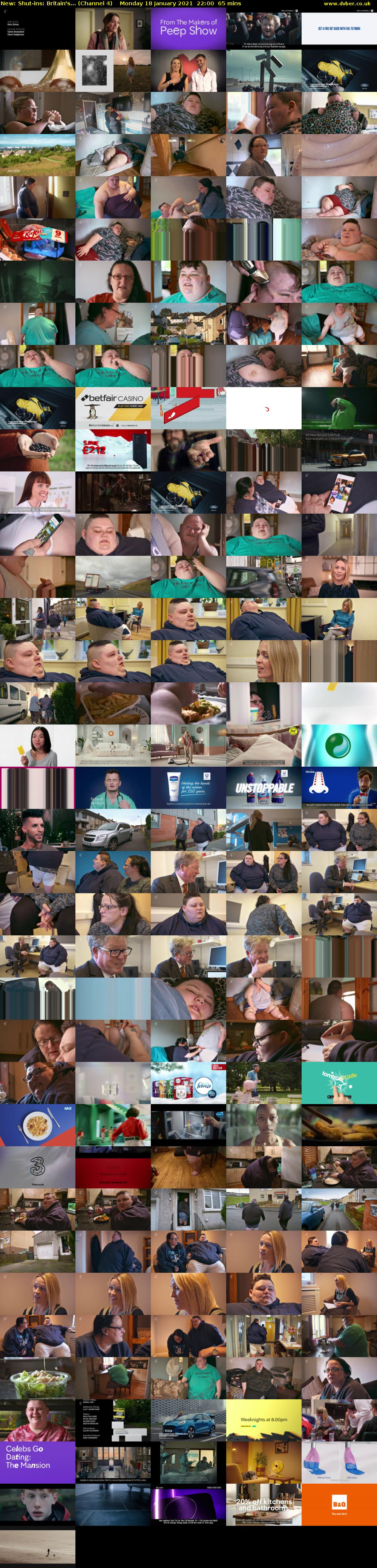 Shut-ins: Britain's... (Channel 4) Monday 18 January 2021 22:00 - 23:05