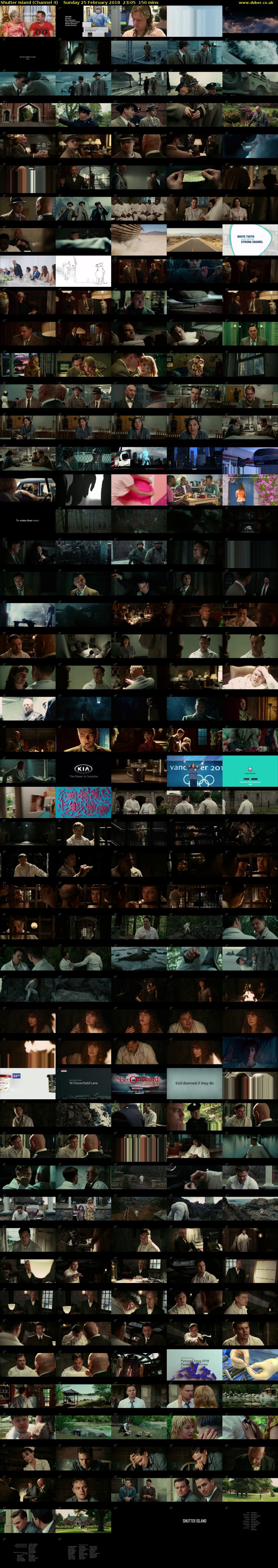 Shutter Island (Channel 4) Sunday 25 February 2018 23:05 - 01:35