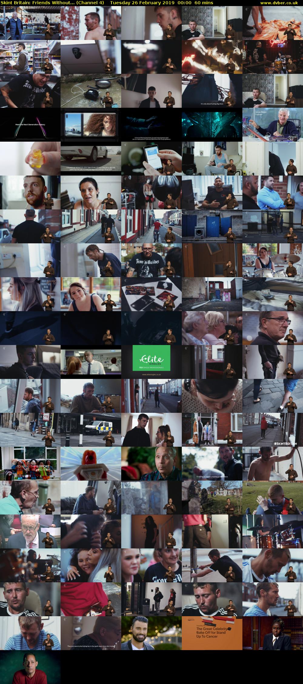 Skint Britain: Friends Without... (Channel 4) Tuesday 26 February 2019 00:00 - 01:00