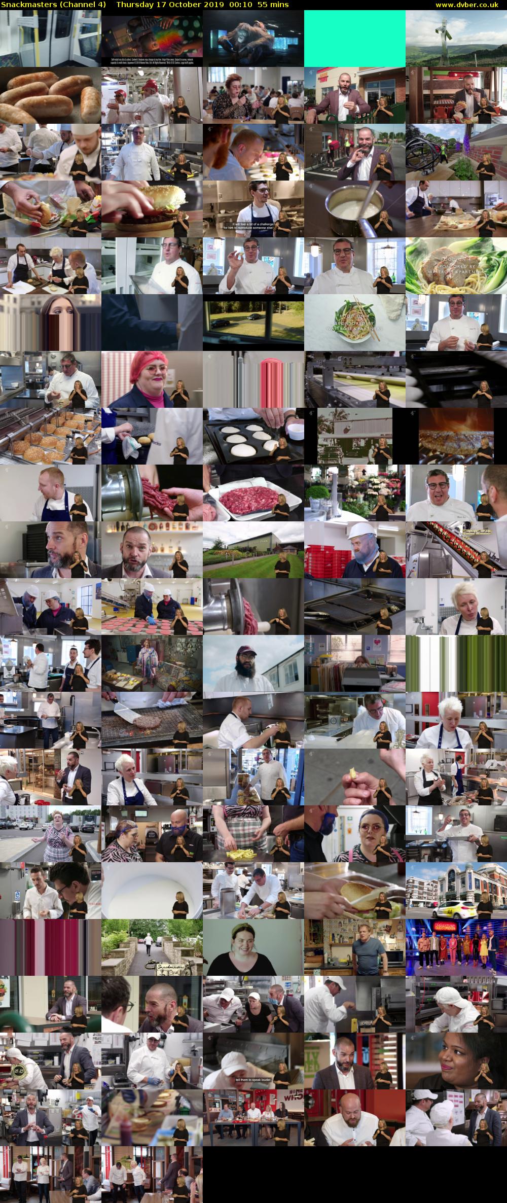Snackmasters (Channel 4) Thursday 17 October 2019 00:10 - 01:05
