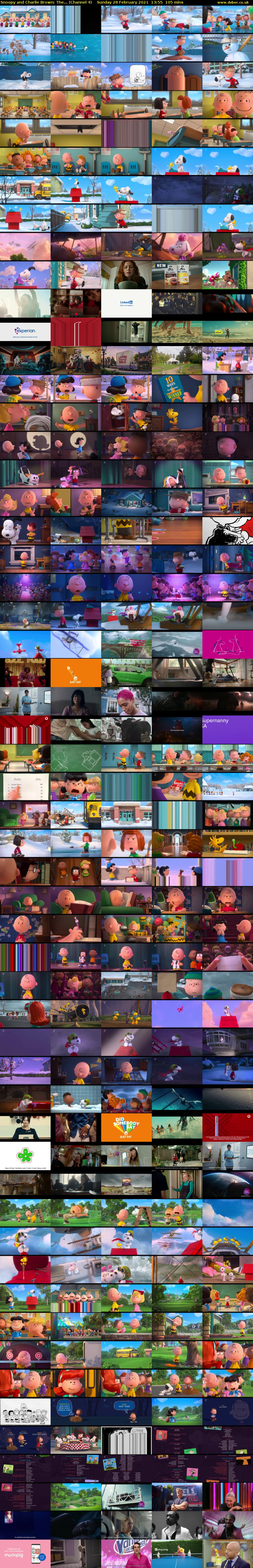 Snoopy and Charlie Brown: The... (Channel 4) Sunday 28 February 2021 13:55 - 15:40