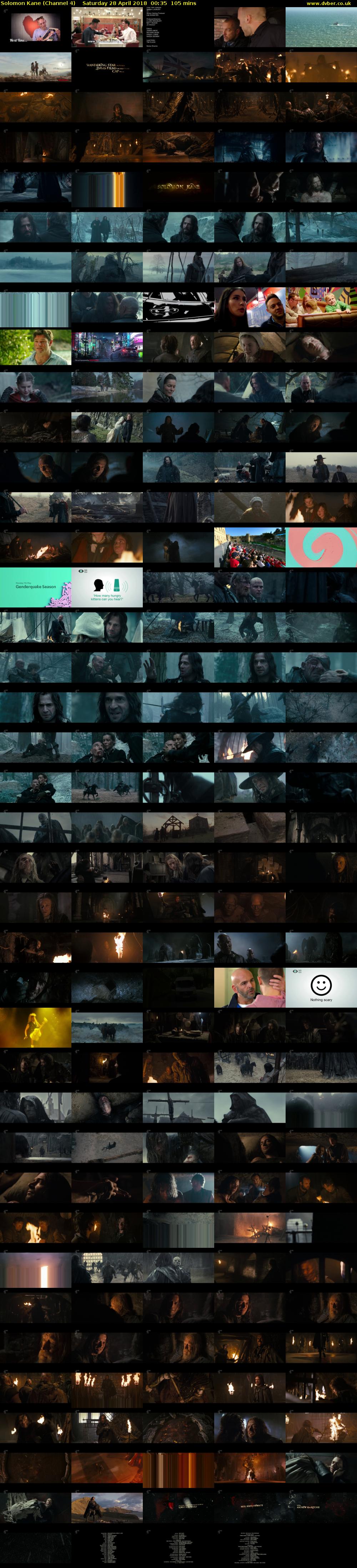 Solomon Kane (Channel 4) Saturday 28 April 2018 00:35 - 02:20