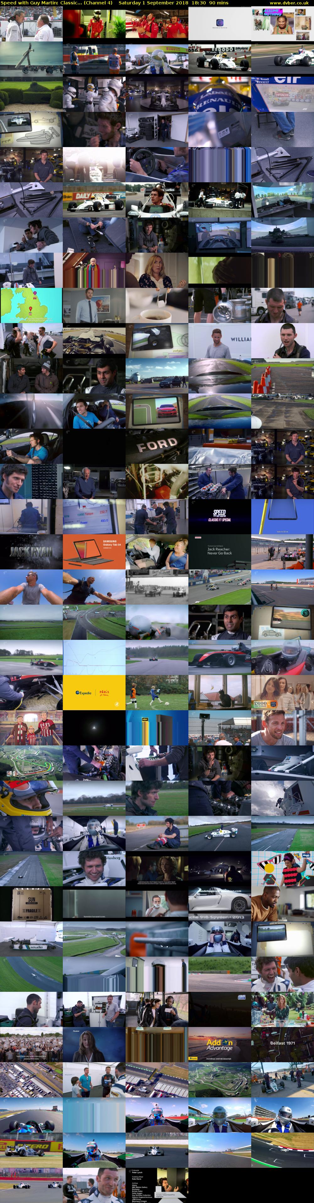 Speed with Guy Martin: Classic... (Channel 4) Saturday 1 September 2018 18:30 - 20:00