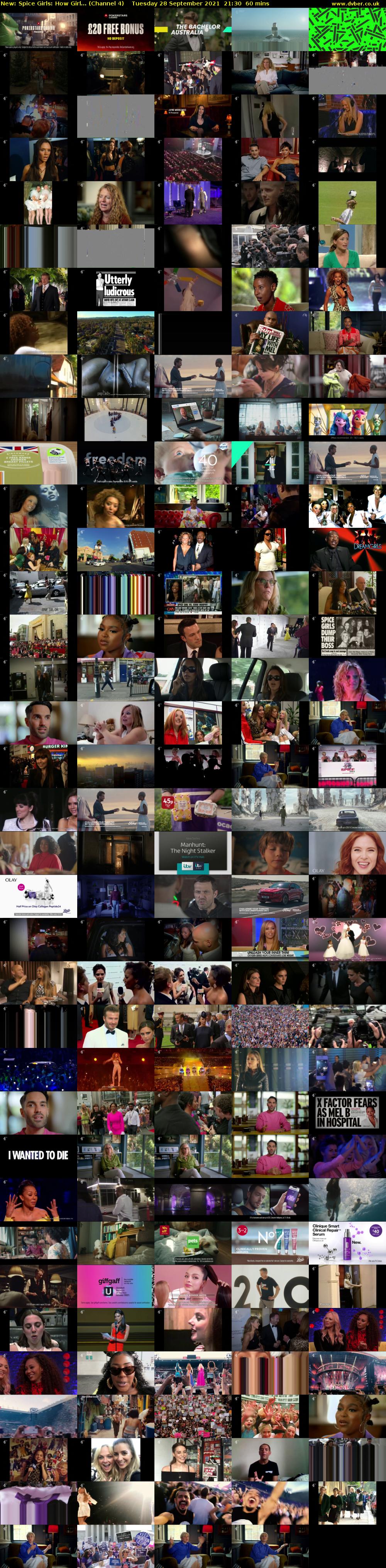 Spice Girls: How Girl... (Channel 4) Tuesday 28 September 2021 21:30 - 22:30