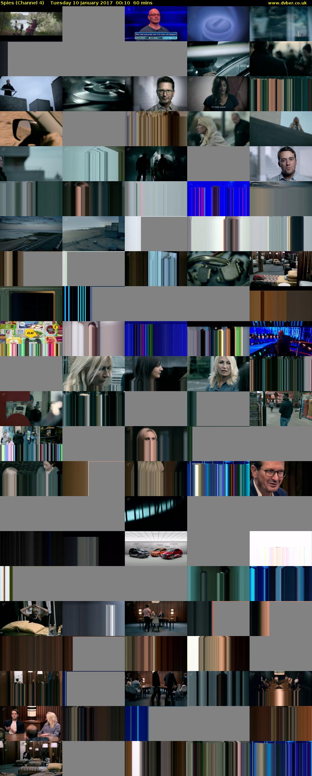 Spies (Channel 4) Tuesday 10 January 2017 00:10 - 01:10
