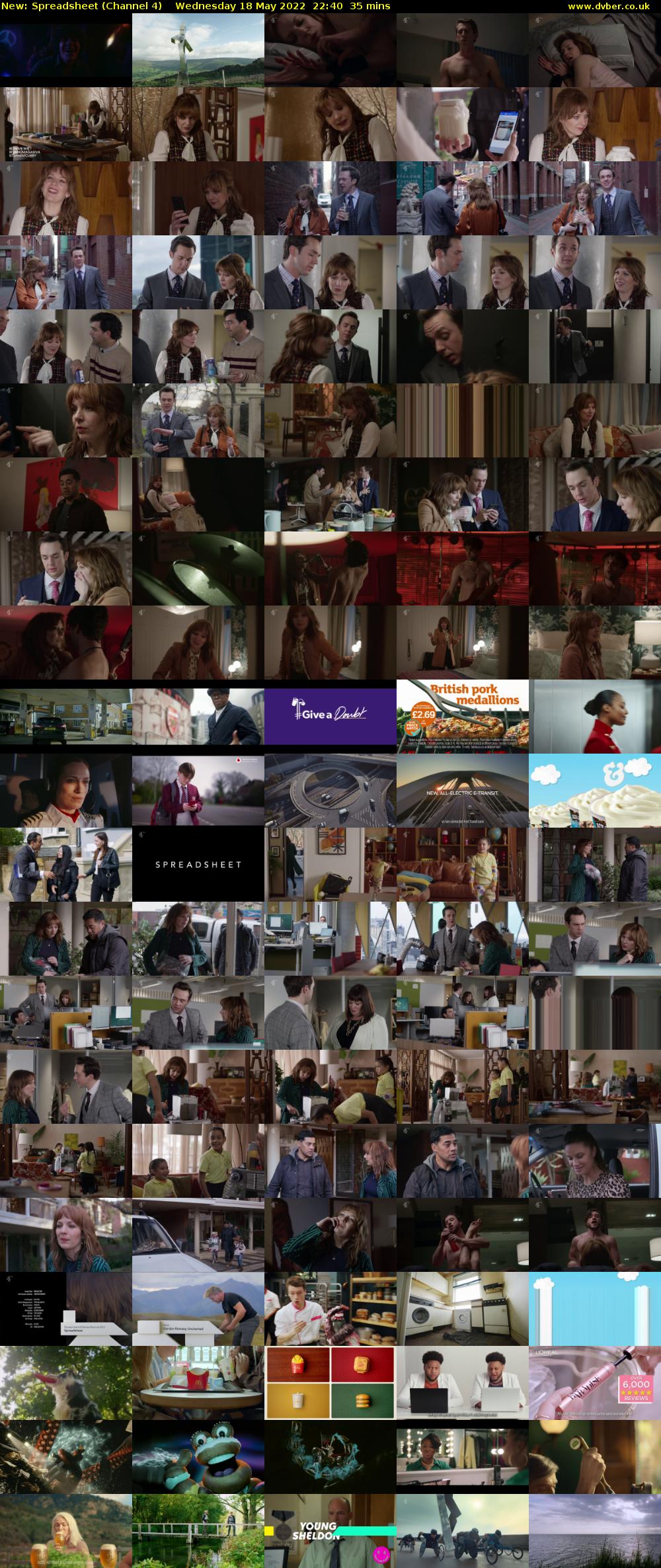 Spreadsheet (Channel 4) Wednesday 18 May 2022 22:40 - 23:15