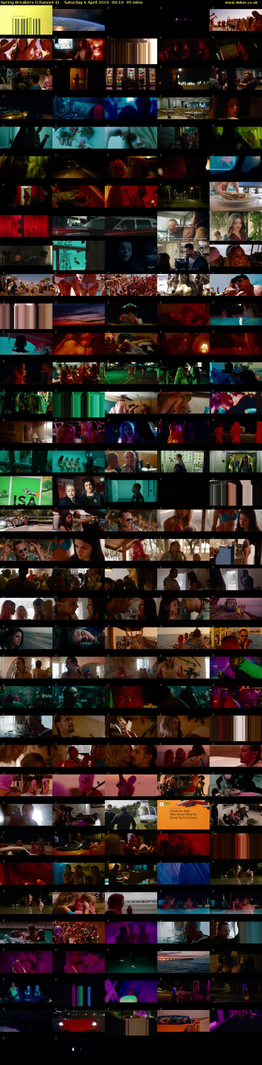 Spring Breakers (Channel 4) Saturday 6 April 2019 00:10 - 01:45