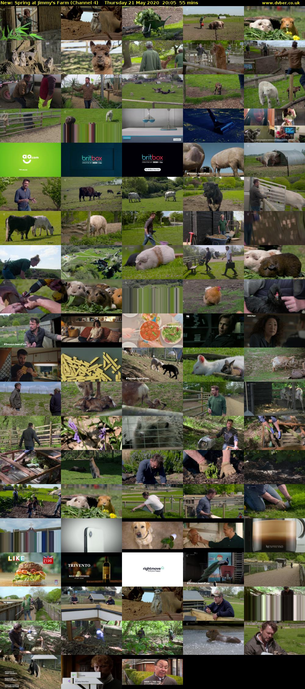 Spring at Jimmy's Farm (Channel 4) Thursday 21 May 2020 20:05 - 21:00