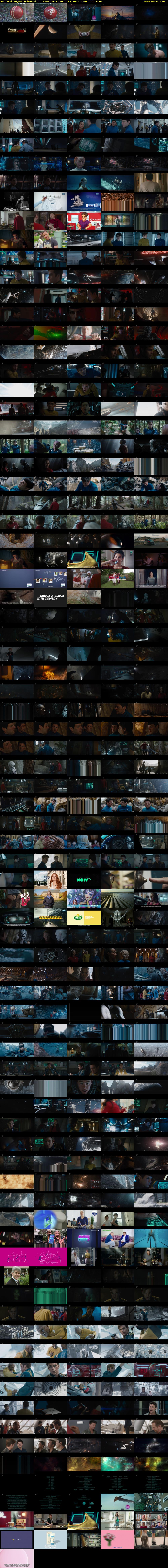 Star Trek Beyond (Channel 4) Saturday 27 February 2021 21:00 - 23:20