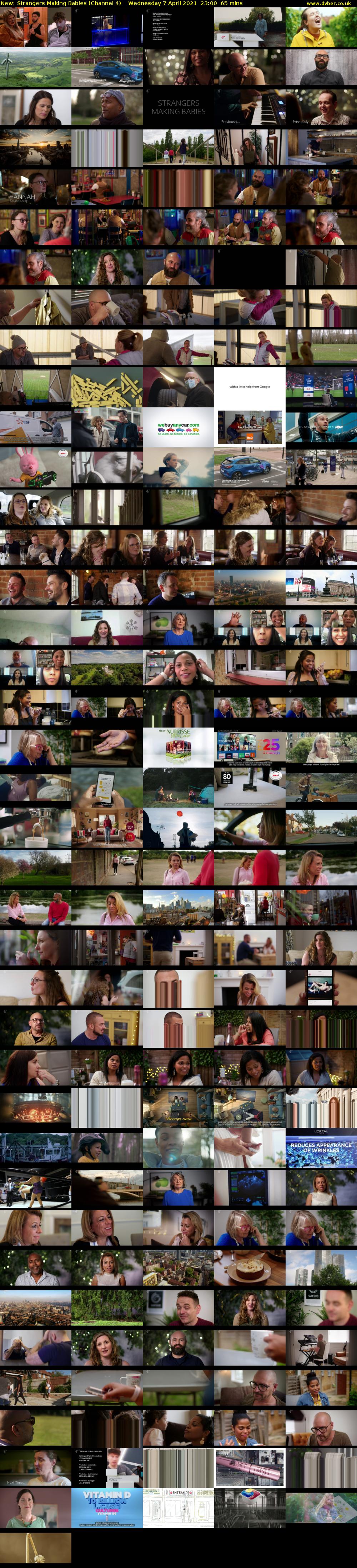 Strangers Making Babies (Channel 4) Wednesday 7 April 2021 23:00 - 00:05