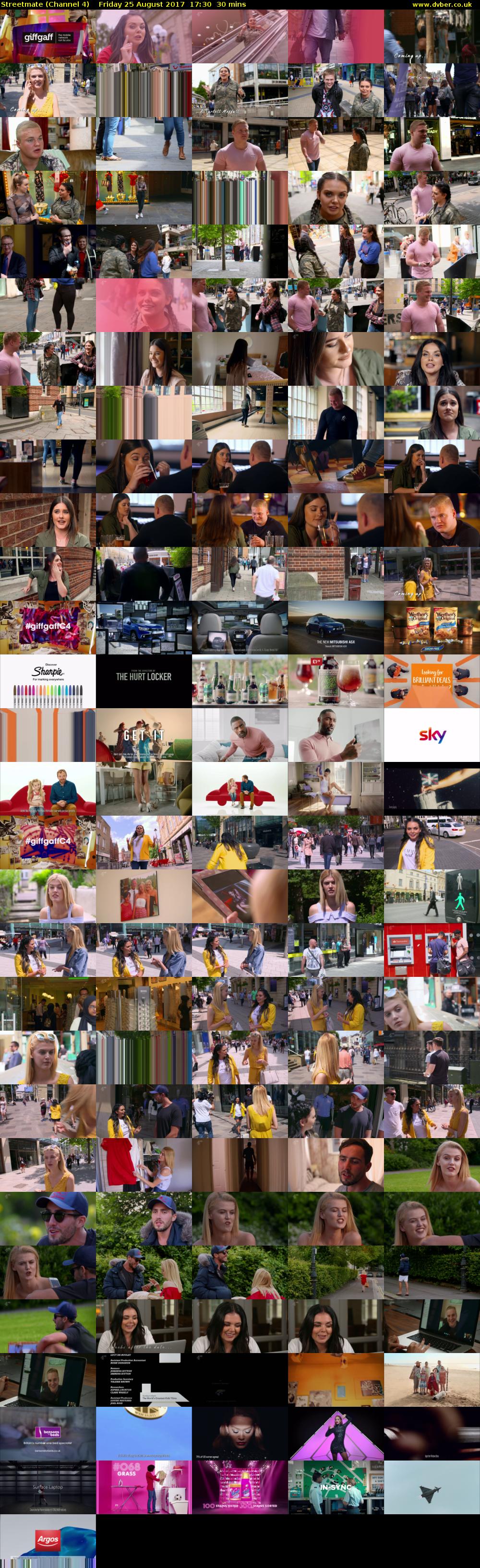 Streetmate (Channel 4) Friday 25 August 2017 17:30 - 18:00